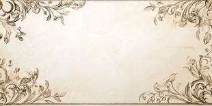 复古花纹边框背景图