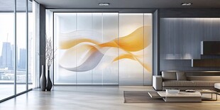 现代简约风的时尚客厅空间