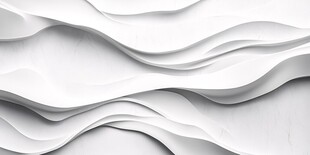 白色波浪纹理立体背景