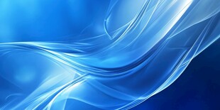 蓝色动感炫光抽象背景图
