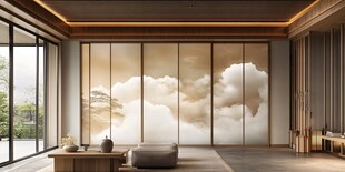 禅意中式茶室的优雅景致