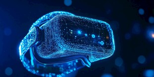 未来感虚拟现实VR眼镜