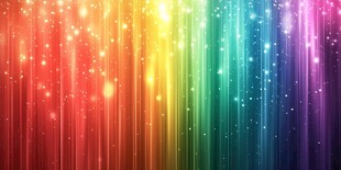 梦幻彩虹光效背景图