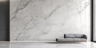 现代简约大理石墙面客厅