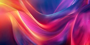 绚丽梦幻色彩流动背景图