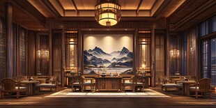 中式典雅客厅尽显东方韵味