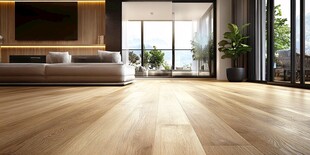 现代简约风格客厅木地板