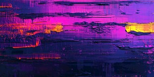 梦幻紫黄抽象纹理背景