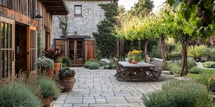 乡村风庭院户外休闲空间