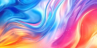 梦幻流体渐变绚丽背景图