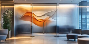 现代时尚的大厅艺术装饰