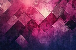 梦幻紫粉几何拼接背景