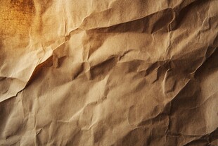 皱巴巴的复古牛皮纸纹理