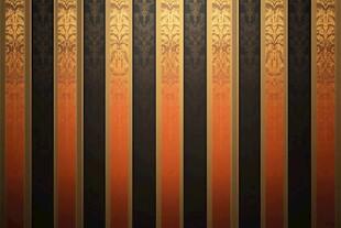 复古条纹花纹背景图案