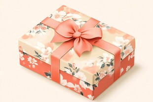 精美花卉图案礼品盒