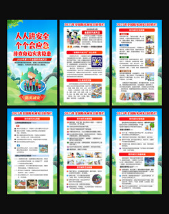 防灾减灾挂图