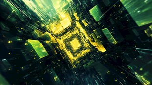 科技感未来空间炫彩视效