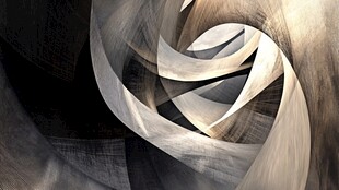 抽象螺旋艺术图案