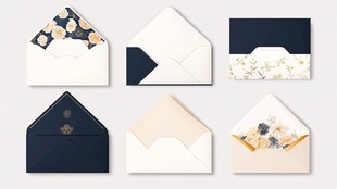 多样精美信封展示