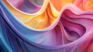 梦幻绚丽彩色流动纹理