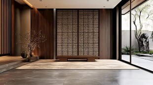 现代中式风格雅致室内空间