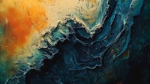 梦幻流体艺术纹理画面