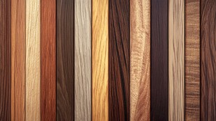 多样木纹板材展示