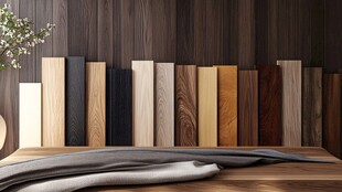 多样木饰面展示与质感搭配