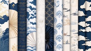 中式风精美传统纹样壁纸