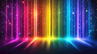 炫彩梦幻光线背景图