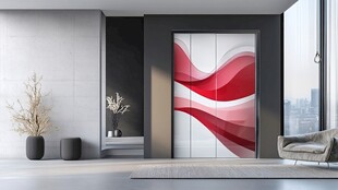 现代家居时尚艺术电梯门