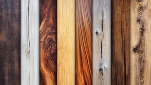 多样木材纹理展示