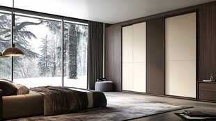 现代简约风温馨卧室空间