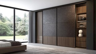 现代简约风卧室衣柜设计