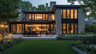 现代豪华庭院别墅