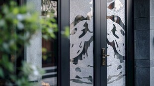 精致雕花双开门