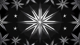 黑白星芒图案背景纹理