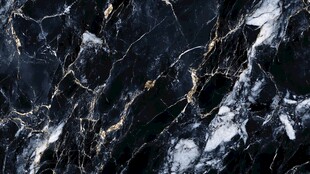 深邃黑大理石纹理图案