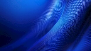 蓝色动感波纹科技背景图