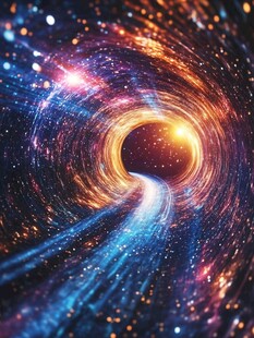 梦幻宇宙时空隧道景观
