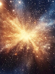宇宙星爆壮丽景象