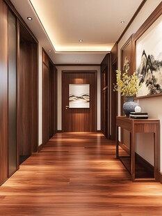 中式风格优雅入户走廊