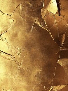 金色褶皱纹理背景图
