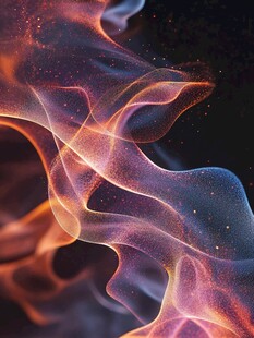 梦幻炫彩流动烟雾效果