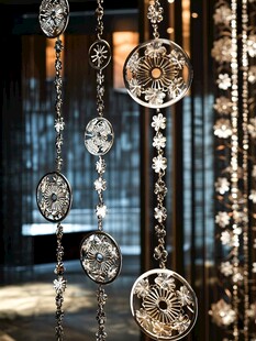 精致金属雕花垂饰装饰品