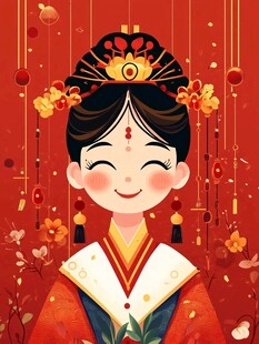 古风新娘 中式喜庆之美