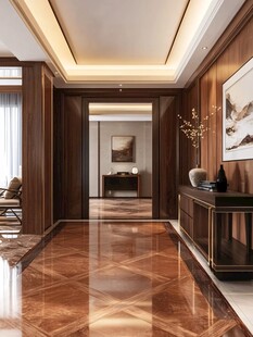 中式典雅入户玄关设计