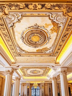 欧式奢华宫殿风天花板