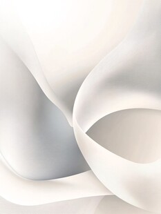白色抽象动感曲线背景图