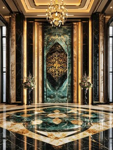 奢华大气的高端大厅设计